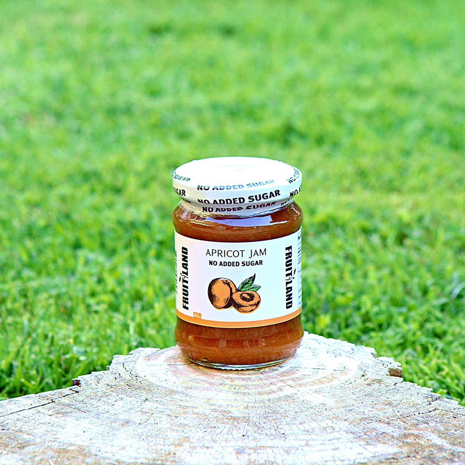 Fruitland apricot jam, no added sugar