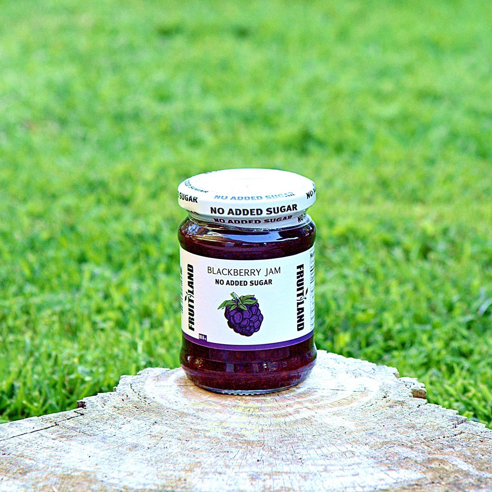 Fruitland blackberry jam, no added sugar
