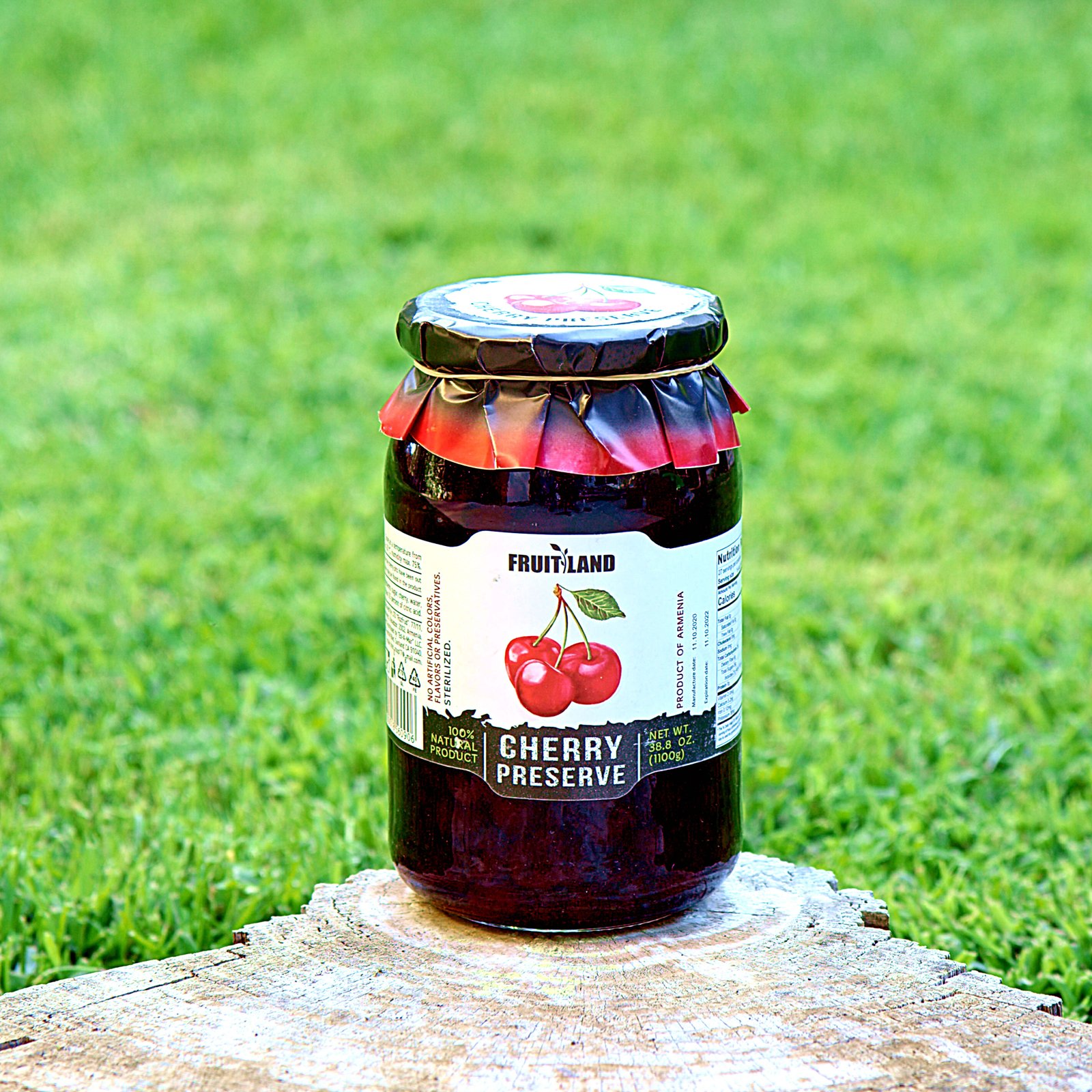Fruitland cherry preserve, 1.1 kilogram