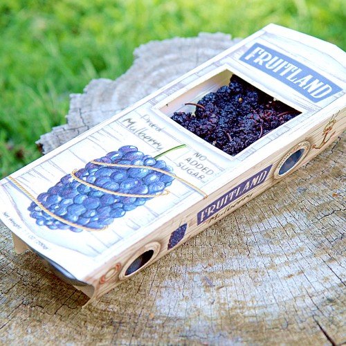 Fruitland dried mulberry, no added sugar