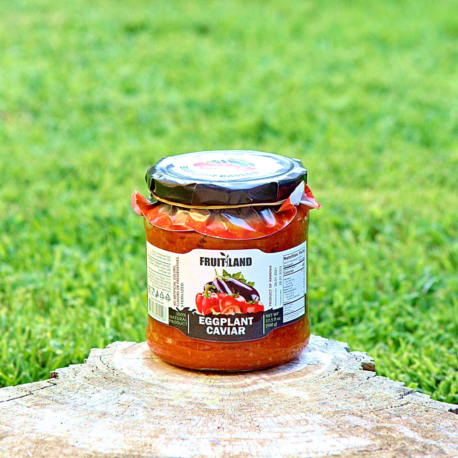 Fruitland eggplant caviar, 500 grams