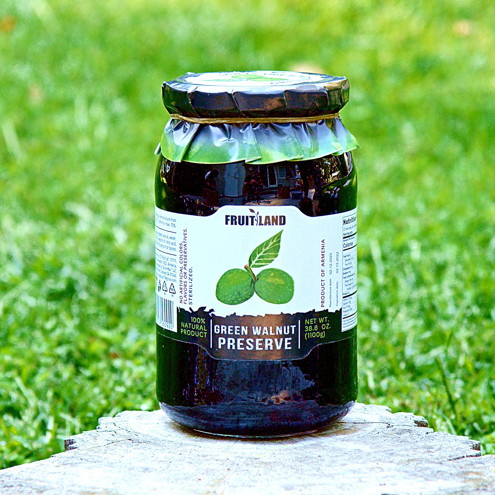 Fruitland green walnut preserve, 1.1 kilogram