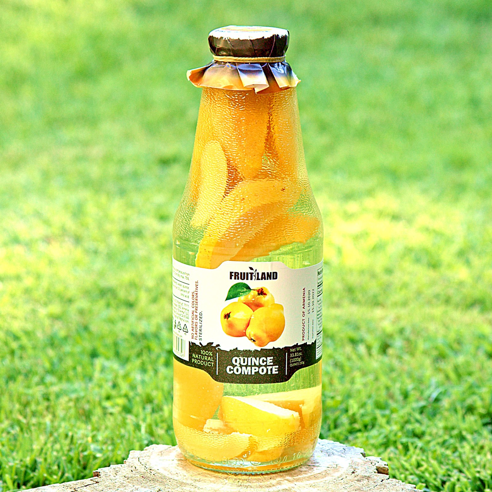 Fruitland quince compote, 1 litre