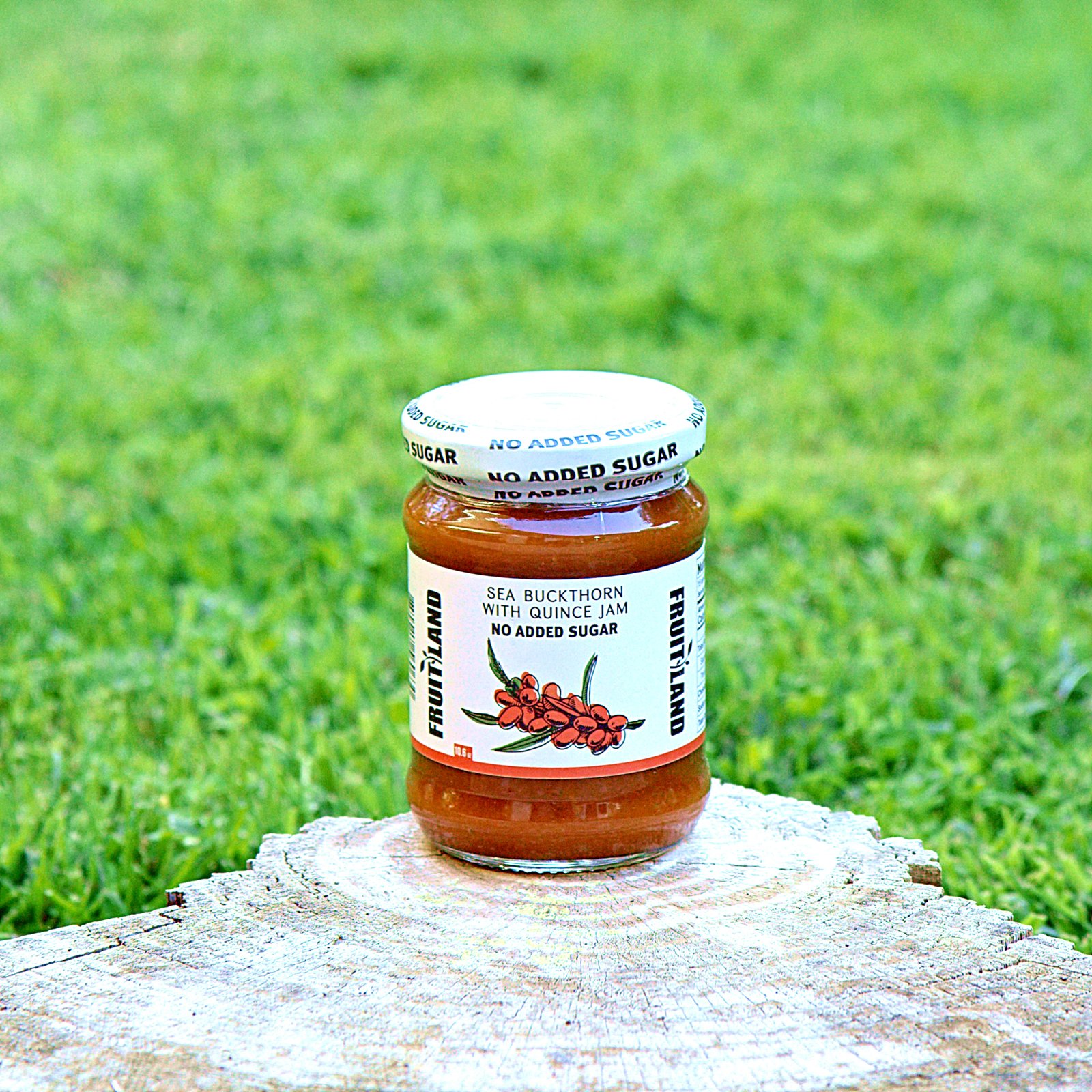 Fruitland sea buckthorn with quince jam, no added sugar
